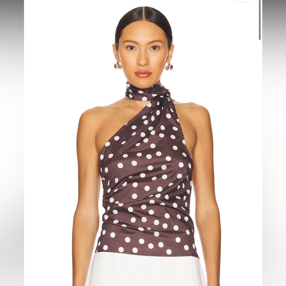 Polka Dot Halter Top